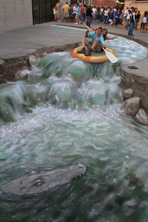 Amazing-3D-Sidewalk-Art-rafting