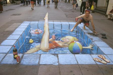 Amazing-3D-Sidewalk-Art-swimming-pool