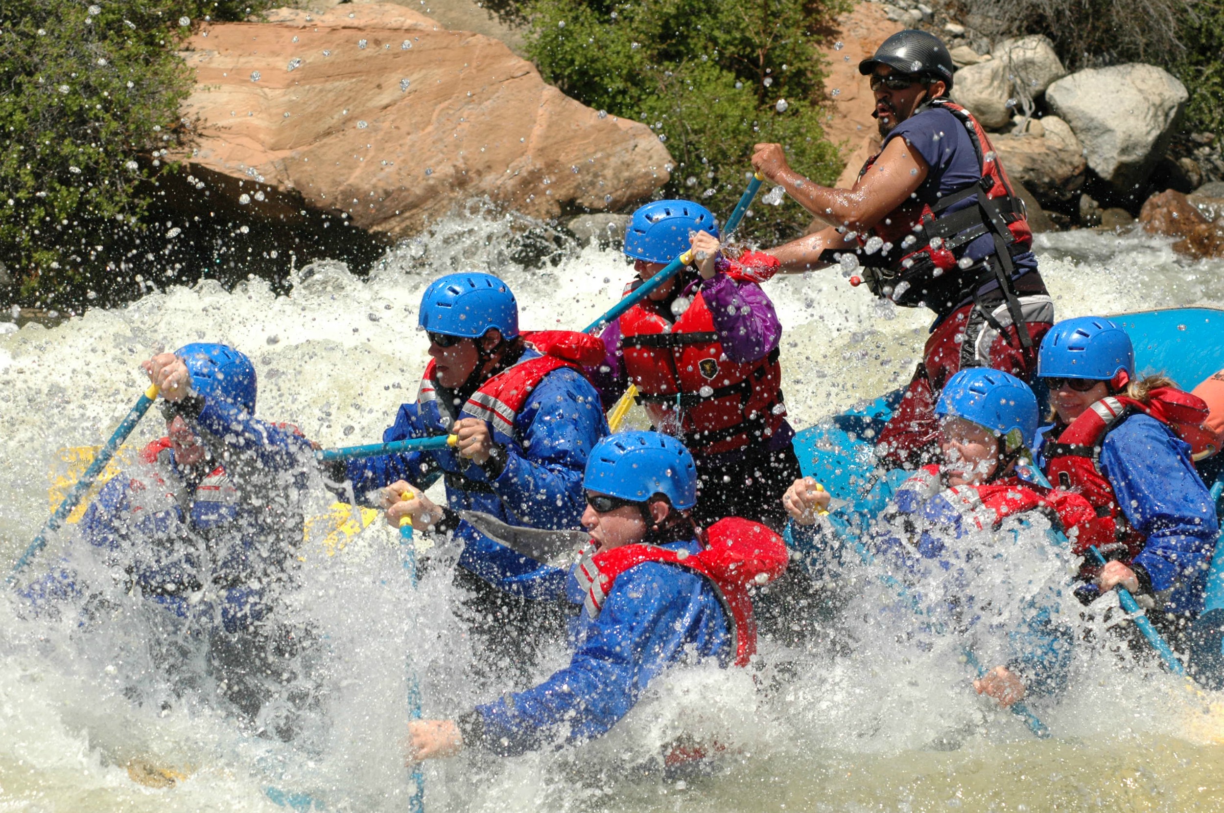 Whitewater Rafting, the real adventure