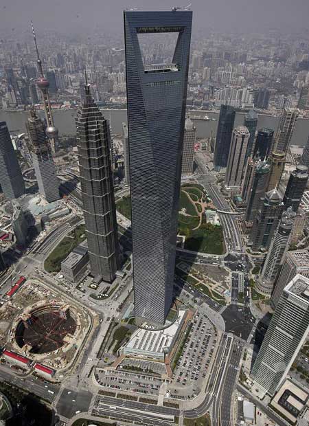 Shanghai world financial Centre telegraph.co.uk