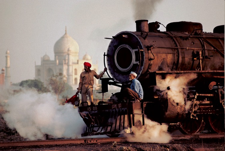 Viaggiando per l'India in treno
