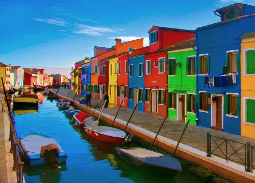 Burano, the island of colors