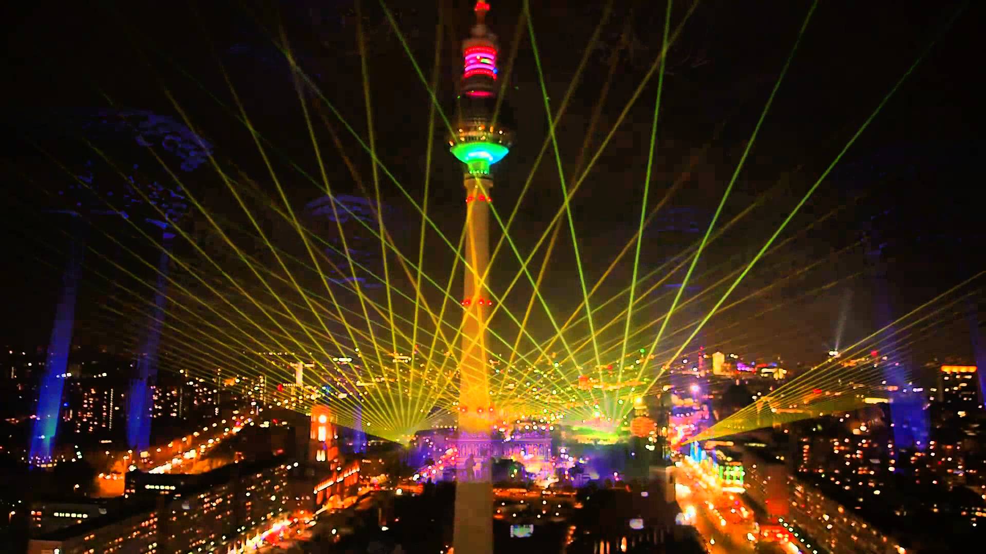 The Berlin Festival of Lights event The Golden Scope