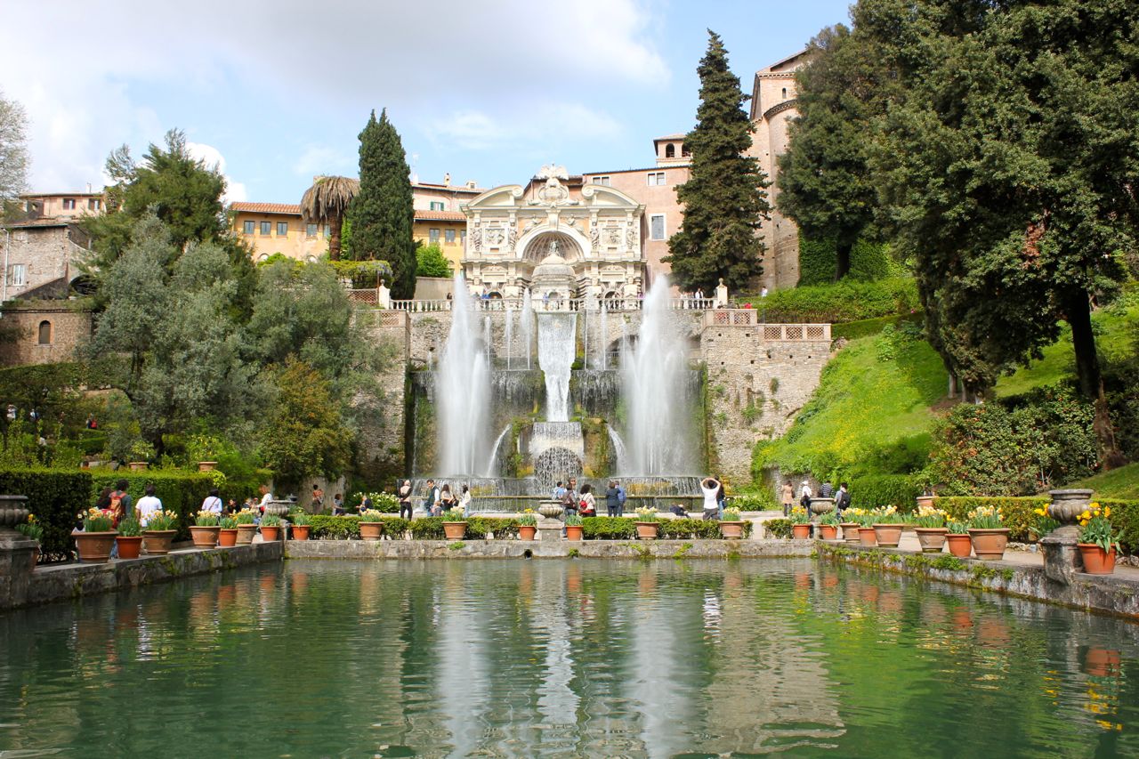 The amazing Villa D'Este in Tivoli