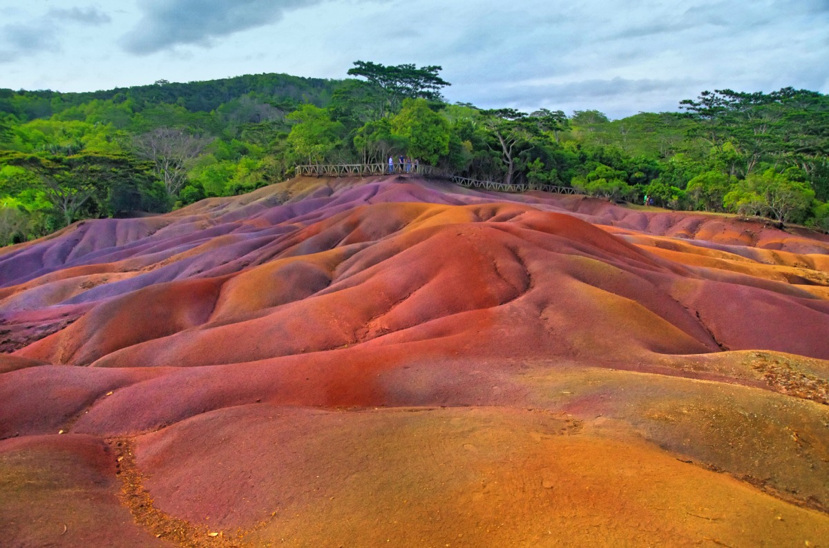 The Lands of the 7 Colors in Chamarel